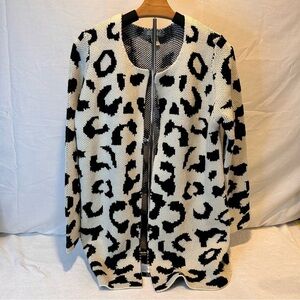 Escio Soft Cozy Long Sleeve Open Cardigan Size Large